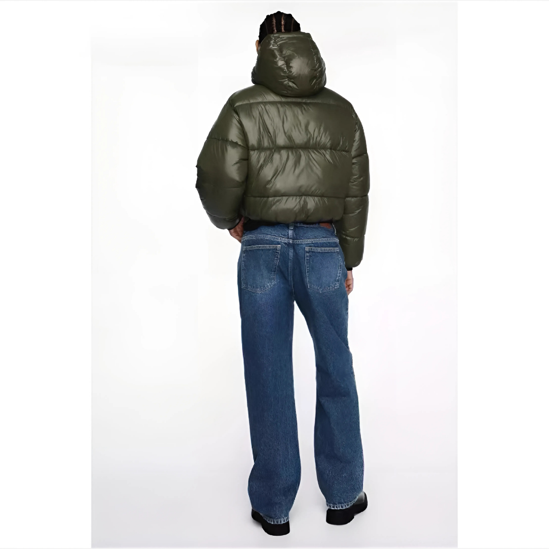 VIRALE PUFFER JACKE OLIVE