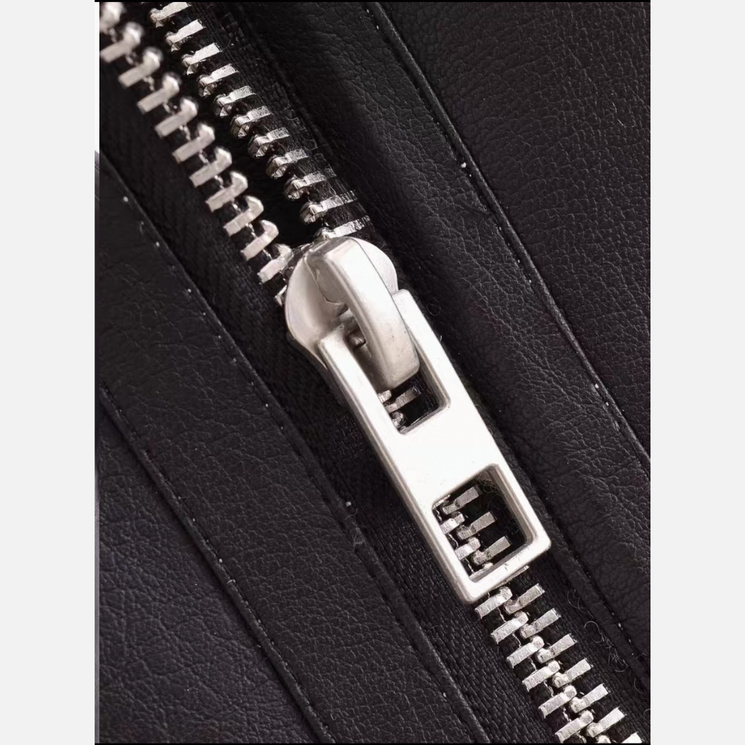 BRAUNE JACKE IN LEDEROPTIK CV COLLECTION