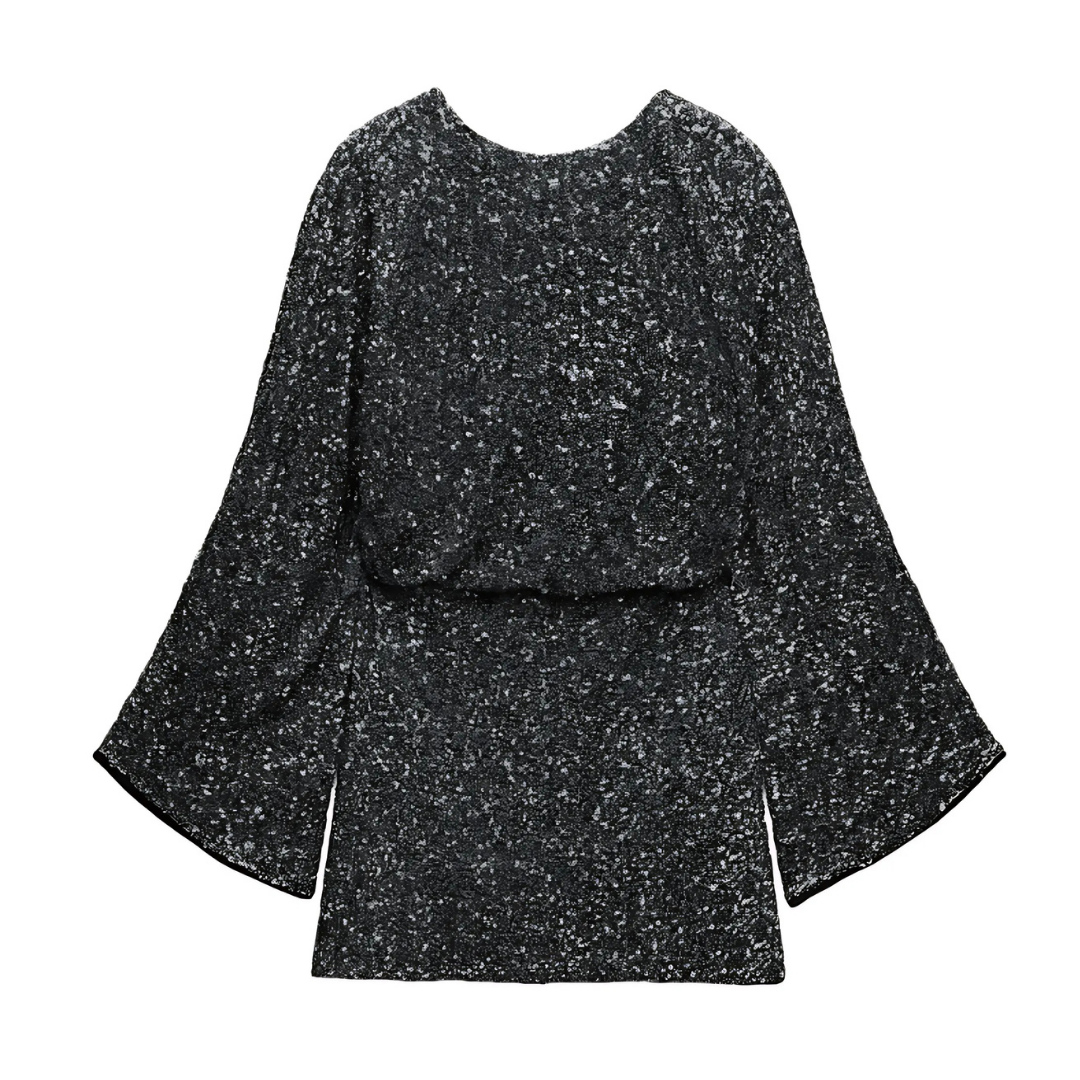 GLAMOUR GLITZER KLEID