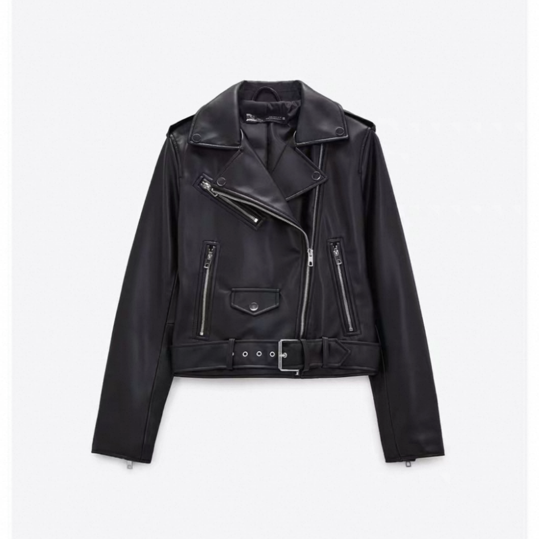 WILDE KUNSTLEDERJACKE