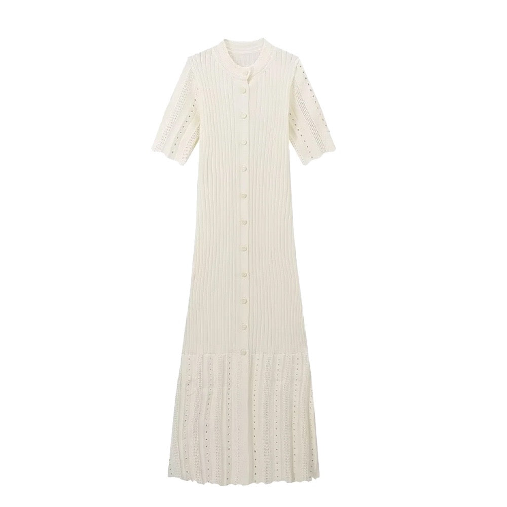 Offwhite Sommerkleid
