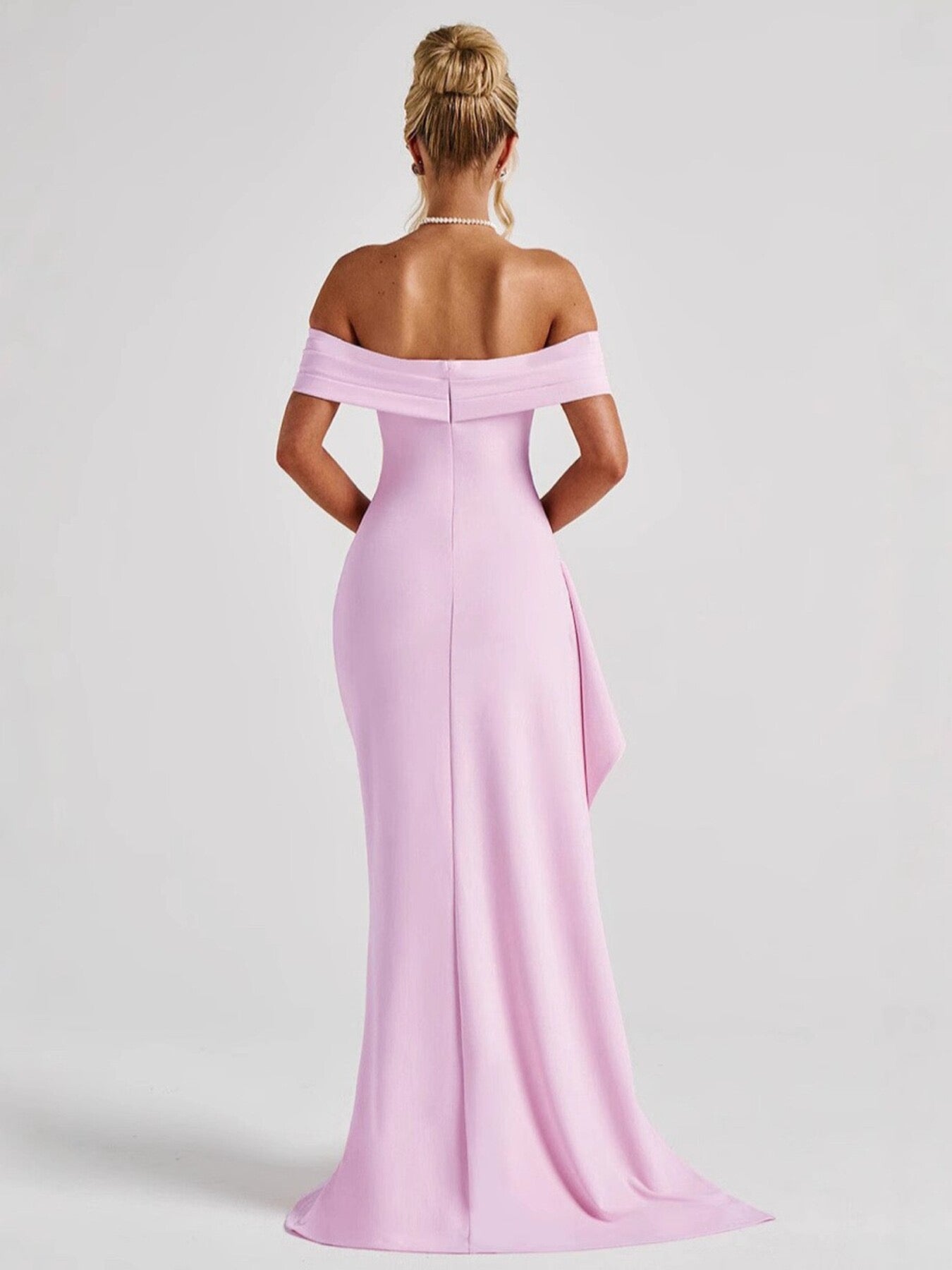 LIVIA – Pink Whispers Maxi Dress
