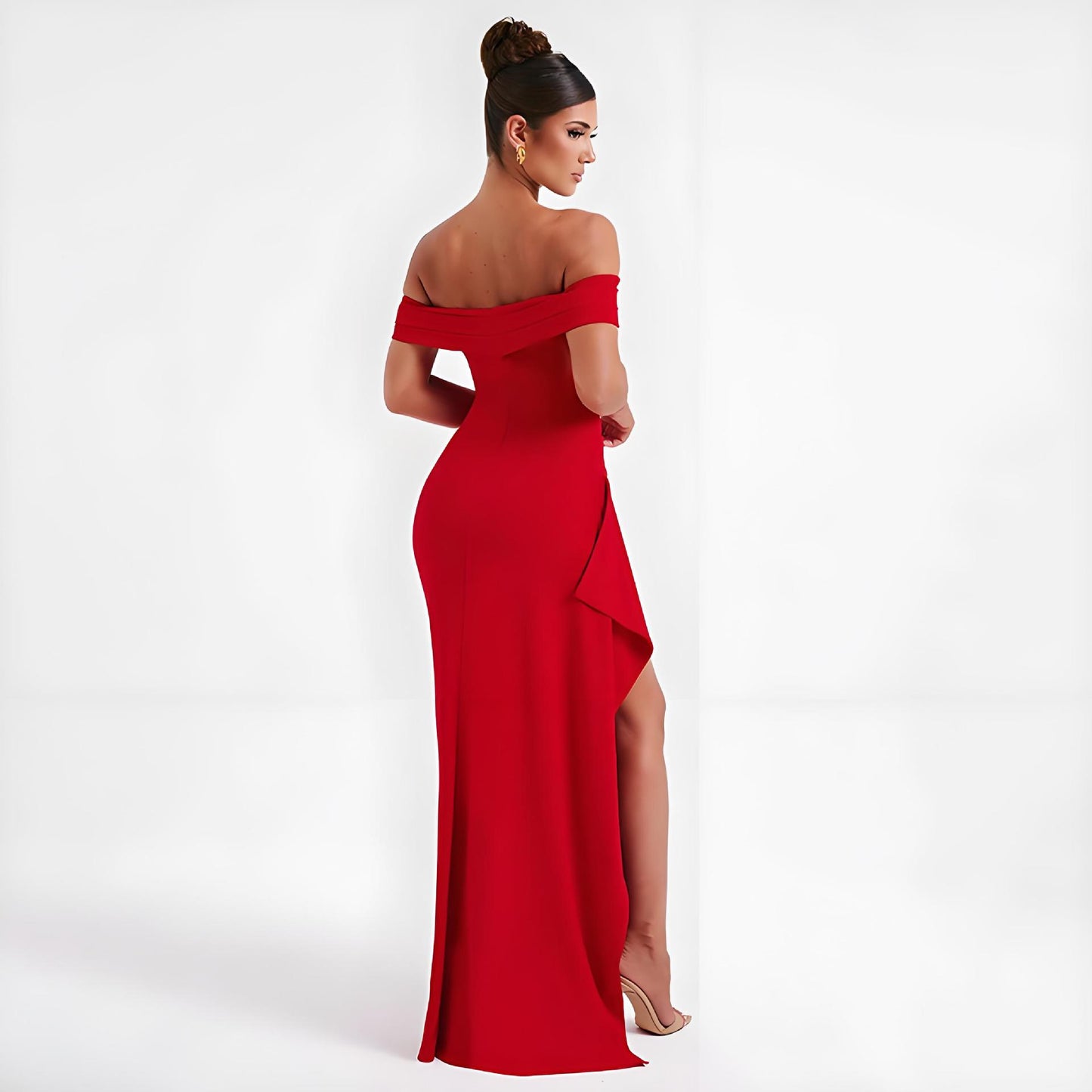 LIVIA – Pink Whispers Maxi Dress