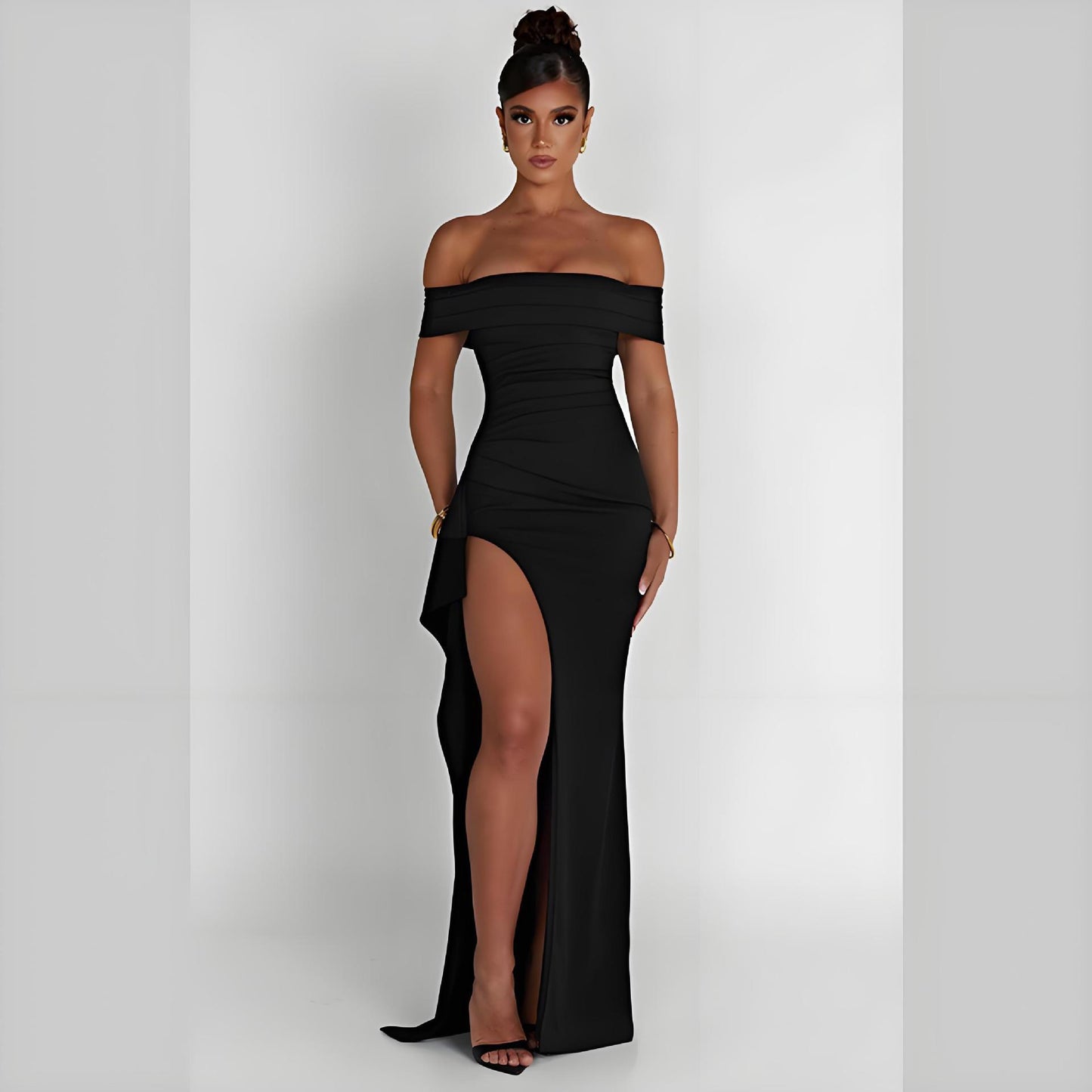 LIVIA – Pink Whispers Maxi Dress