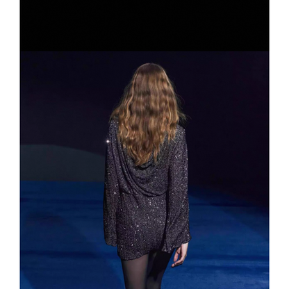GLAMOUR GLITZER KLEID