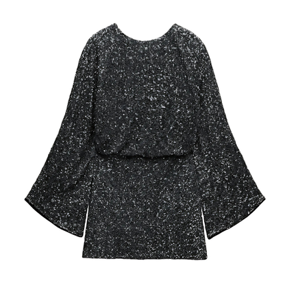 GLAMOUR GLITZER KLEID
