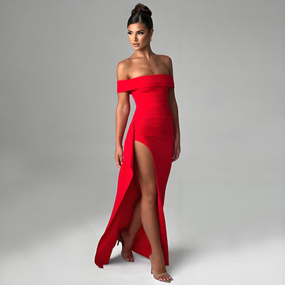 LIVIA – Pink Whispers Maxi Dress