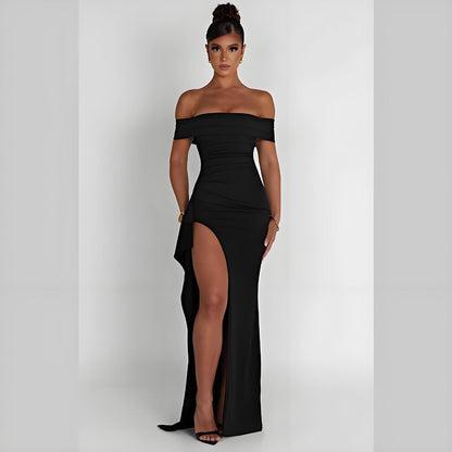 LIVIA – Pink Whispers Maxi Dress