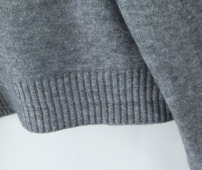 CARDIGAN MIT FELLKRAGEN