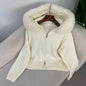 VIRALER FELLKRAGEN CARDIGAN